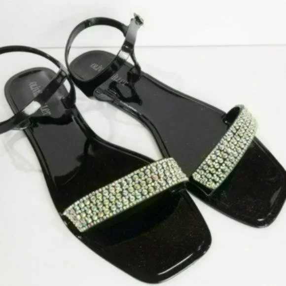Olivia Miller Palizzi Jelly Sandals-9 - Picture 3 of 4